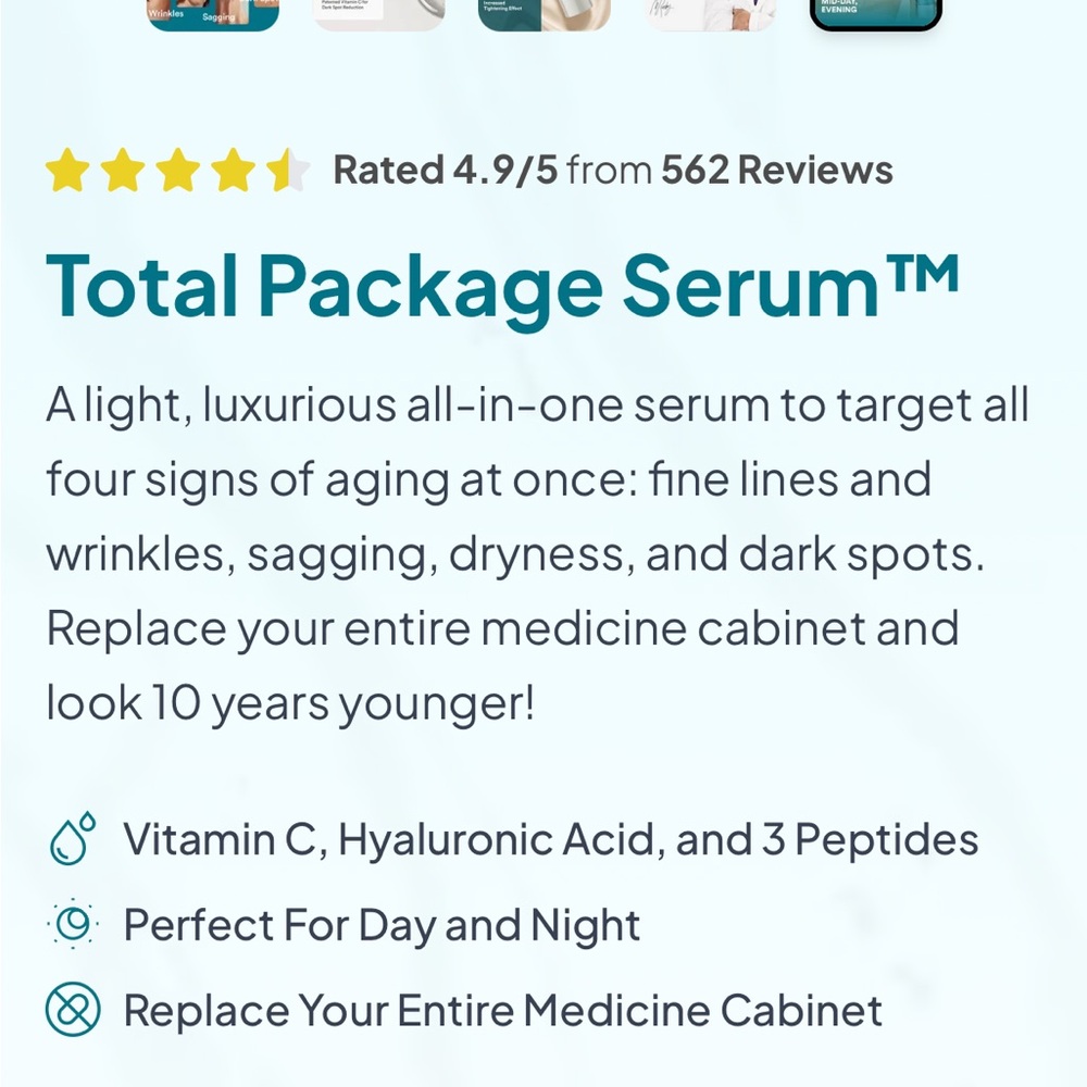 2 pack - Total Package Serum - Picture 5 of 6
